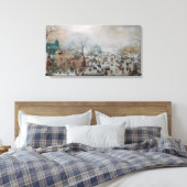Winterlandschaft mit Skatern von Hendrick Avercamp Leinwanddruck (Insitu (Schlafzimmer))