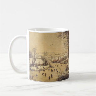 Winterlandschaft mit Vogelfalle von Pieter Brueghe Kaffeetasse