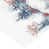 Winterlandschaft Mittelgroßer Tischläufer (Ecke)
