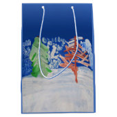 Winterlandschaft Mittlere Geschenktüte (Vorderseite)