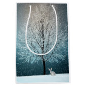 Winterlandschaft Mittlere Geschenktüte (Vorderseite)