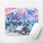 Winterlandschaft Mousepad (Mit Mouse)