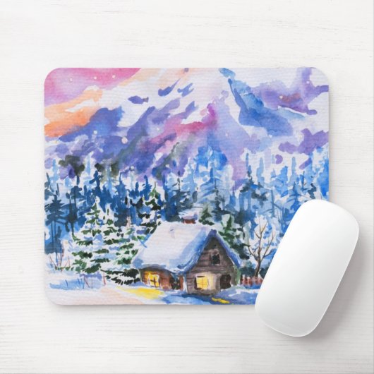 Winterlandschaft Mousepad (Mit Mouse)