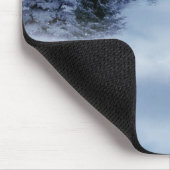 Winterlandschaft Mousepad (Ecke)