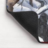 Winterlandschaft Mousepad (Ecke)