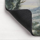 Winterlandschaft Mousepad (Ecke)