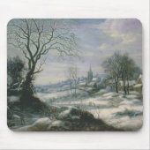 Winterlandschaft Mousepad (Vorne)