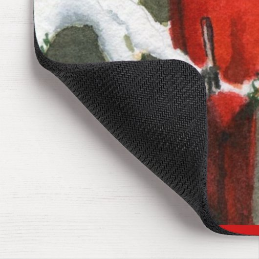 Winterlandschaft Mousepad (Ecke)