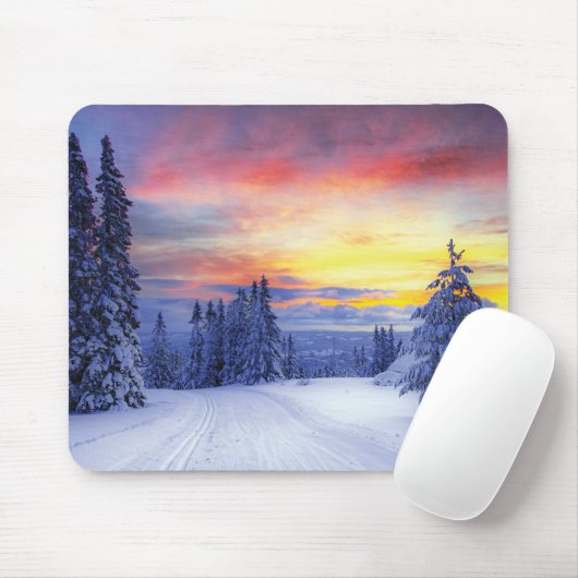Winterlandschaft Mousepad (Mit Mouse)