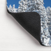 Winterlandschaft Mousepad (Ecke)