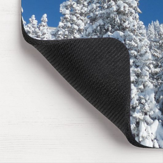 Winterlandschaft Mousepad (Ecke)