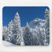 Winterlandschaft Mousepad (Vorne)