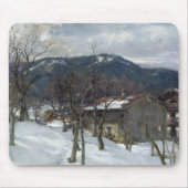 Winterlandschaft nahe Kutterling, 1899 Mousepad (Vorne)