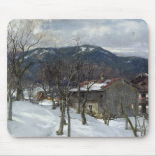 Winterlandschaft nahe Kutterling, 1899 Mousepad