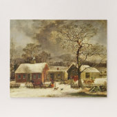 Winterlandschaft, New Haven, Connecticut Puzzle (Horizontal)
