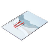 Winterlandschaft Notizblock (Linke Seite)