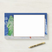 Winterlandschaft Post-it Klebezettel (Auf Schreibtisch)