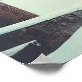 Winterlandschaft Poster (Ecke)