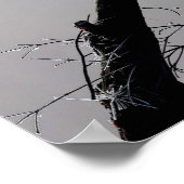 Winterlandschaft Poster (Ecke)