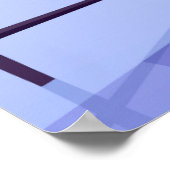 Winterlandschaft Poster (Ecke)