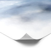 Winterlandschaft Poster (Ecke)