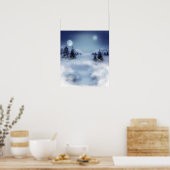 Winterlandschaft Poster (Küche)