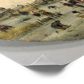 Winterlandschaft Poster (Ecke)