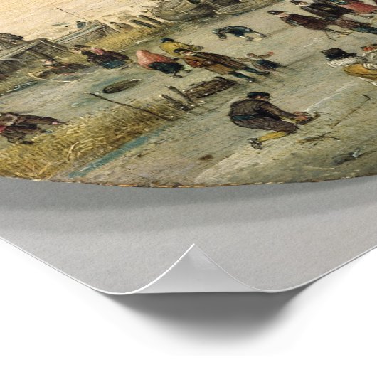 Winterlandschaft Poster (Ecke)