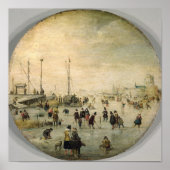 Winterlandschaft Poster (Vorne)