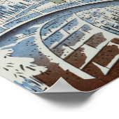 Winterlandschaft Poster (Ecke)