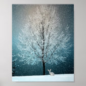 Winterlandschaft Poster (Vorne)