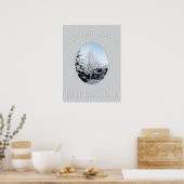Winterlandschaft Poster (Küche)