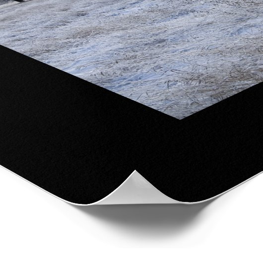 Winterlandschaft Poster (Ecke)