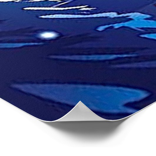 Winterlandschaft Poster (Ecke)