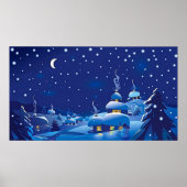 Winterlandschaft Poster (Vorne)