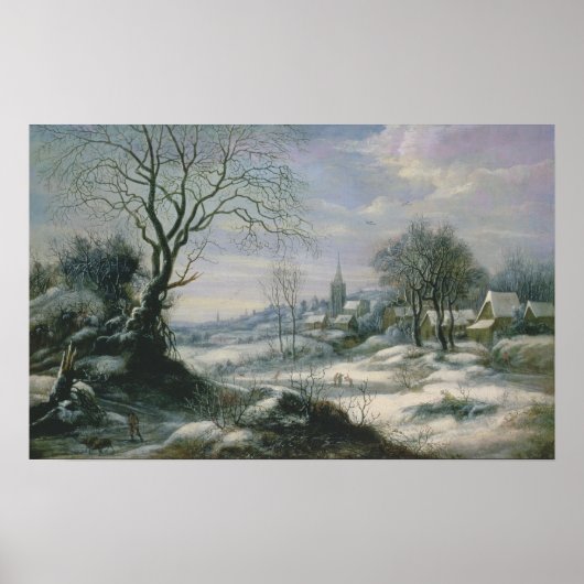 Winterlandschaft Poster (Vorne)