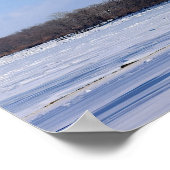 Winterlandschaft Poster (Ecke)