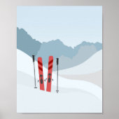 Winterlandschaft Poster (Vorne)