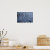 Winterlandschaft  poster (Küche)