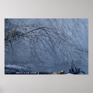 Winterlandschaft poster