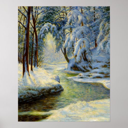 Winterlandschaft, Poster (Vorne)