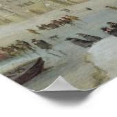 Winterlandschaft Poster (Ecke)