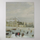 Winterlandschaft Poster (Vorne)