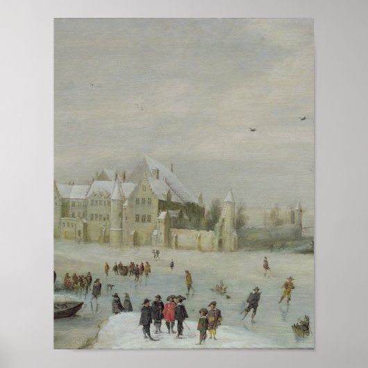 Winterlandschaft Poster (Vorne)