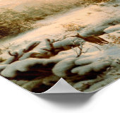 Winterlandschaft Poster (Ecke)