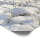 Winterlandschaft Poster (Ecke)