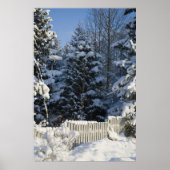 Winterlandschaft Poster (Vorne)