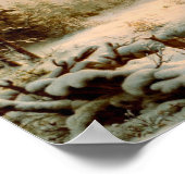 Winterlandschaft Poster (Ecke)
