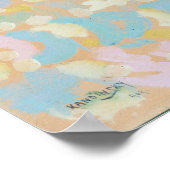 Winterlandschaft Poster (Ecke)