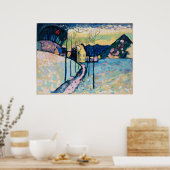 Winterlandschaft Poster (Küche)